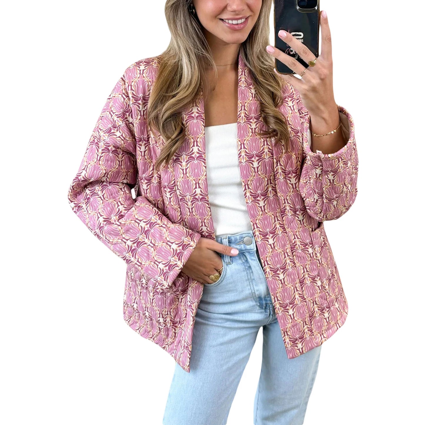 Rosimil Long Sleeve Coat Cardigan