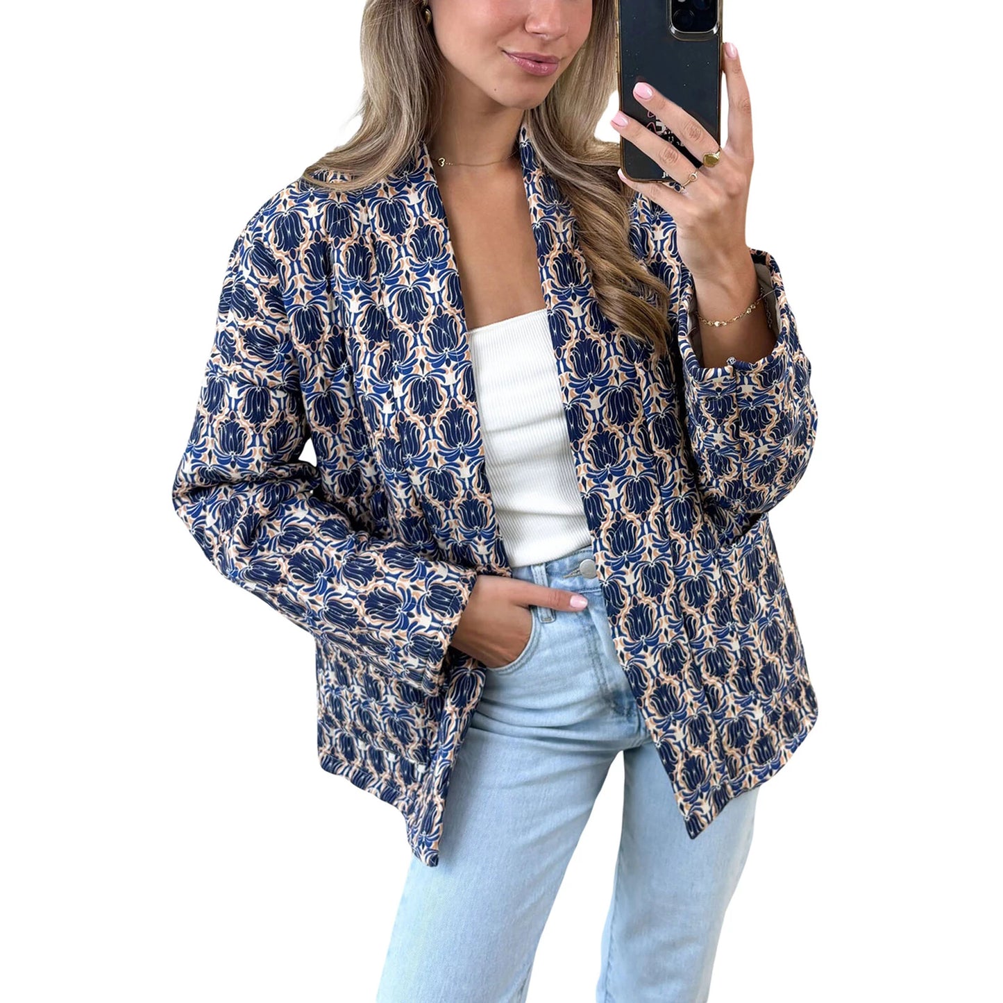 Rosimil Long Sleeve Coat Cardigan