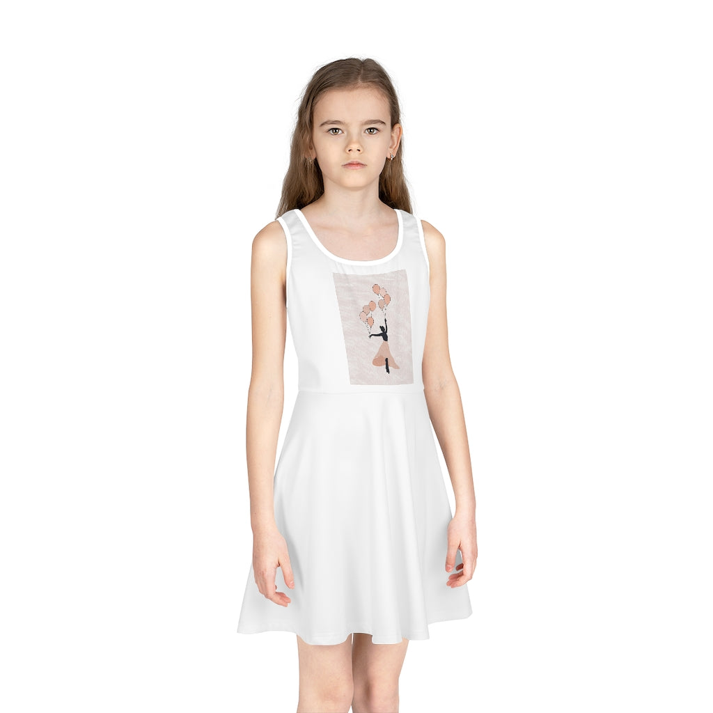 BALLON Girls' Sleeveless Sundress