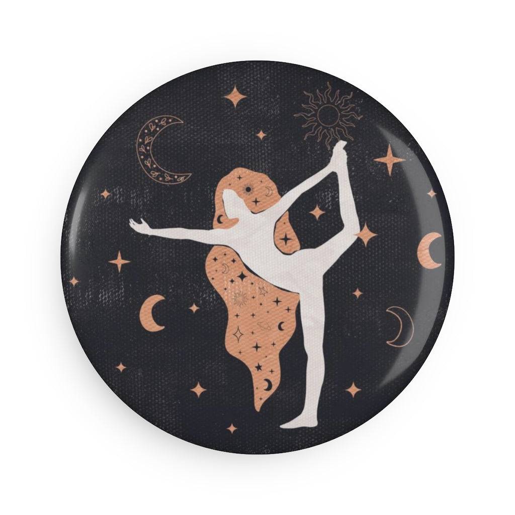 NIGTH Button Magnet, Round