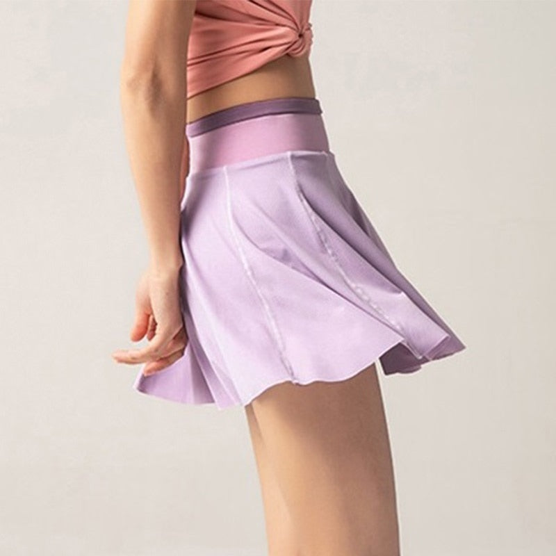 SKIRT YOGUINA Purple Pink